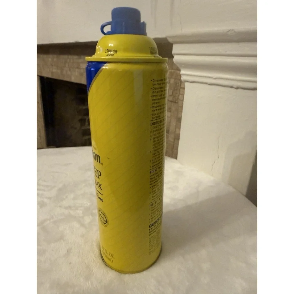 SC Johnson One Step No Buff Wax Fine Wood Floor Care 22oz Unopened- Discontinued
